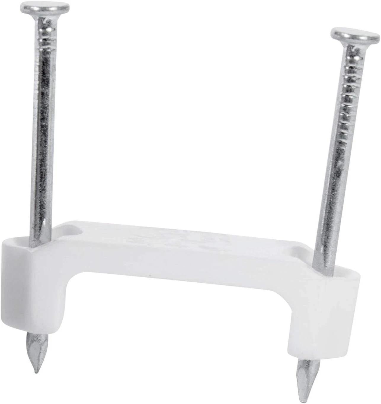 PS-225J Plastic Staple, ½ Inch., Secures Romex, UF & (NM) Non-Metalic Cable, Pol