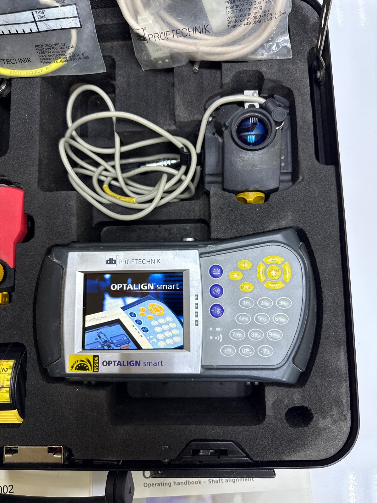 Pruftechnik Optalign Smart Laser Shaft Alignment Tool ALI 12.200