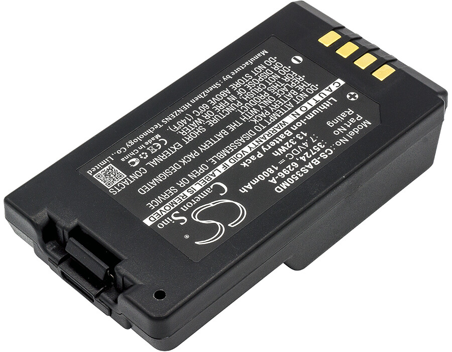 1800mAh Battery for Baxter Healthcare 35083,35162,35700,35724;55075-2