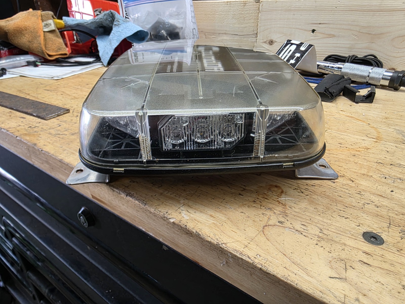 SoundOff Signal nRoads Light Bar SAE W3-1 07 safety Light strobe amber plow