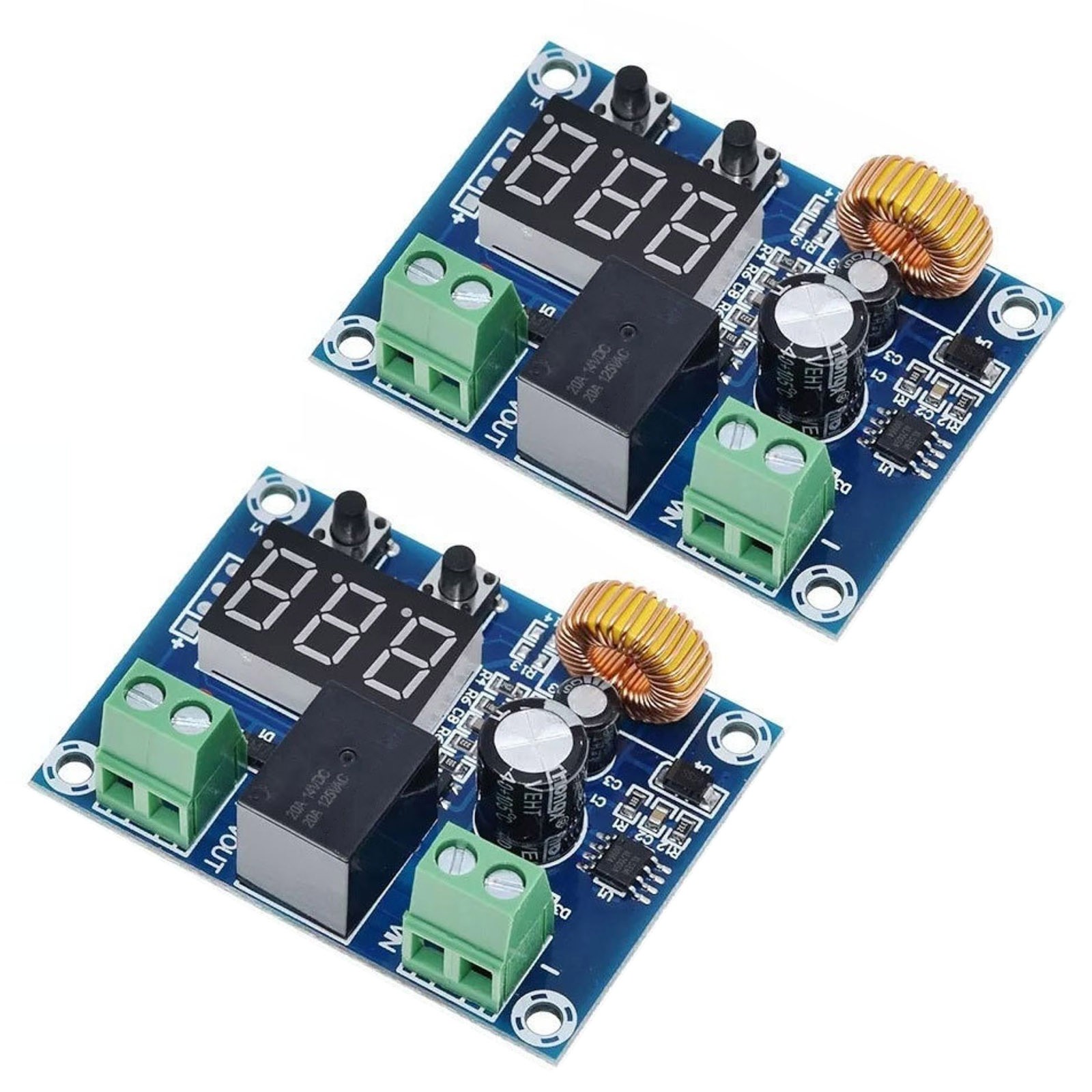 2pcs XH-M609 DC 12-36V voltage protection module for lithium-ion battery