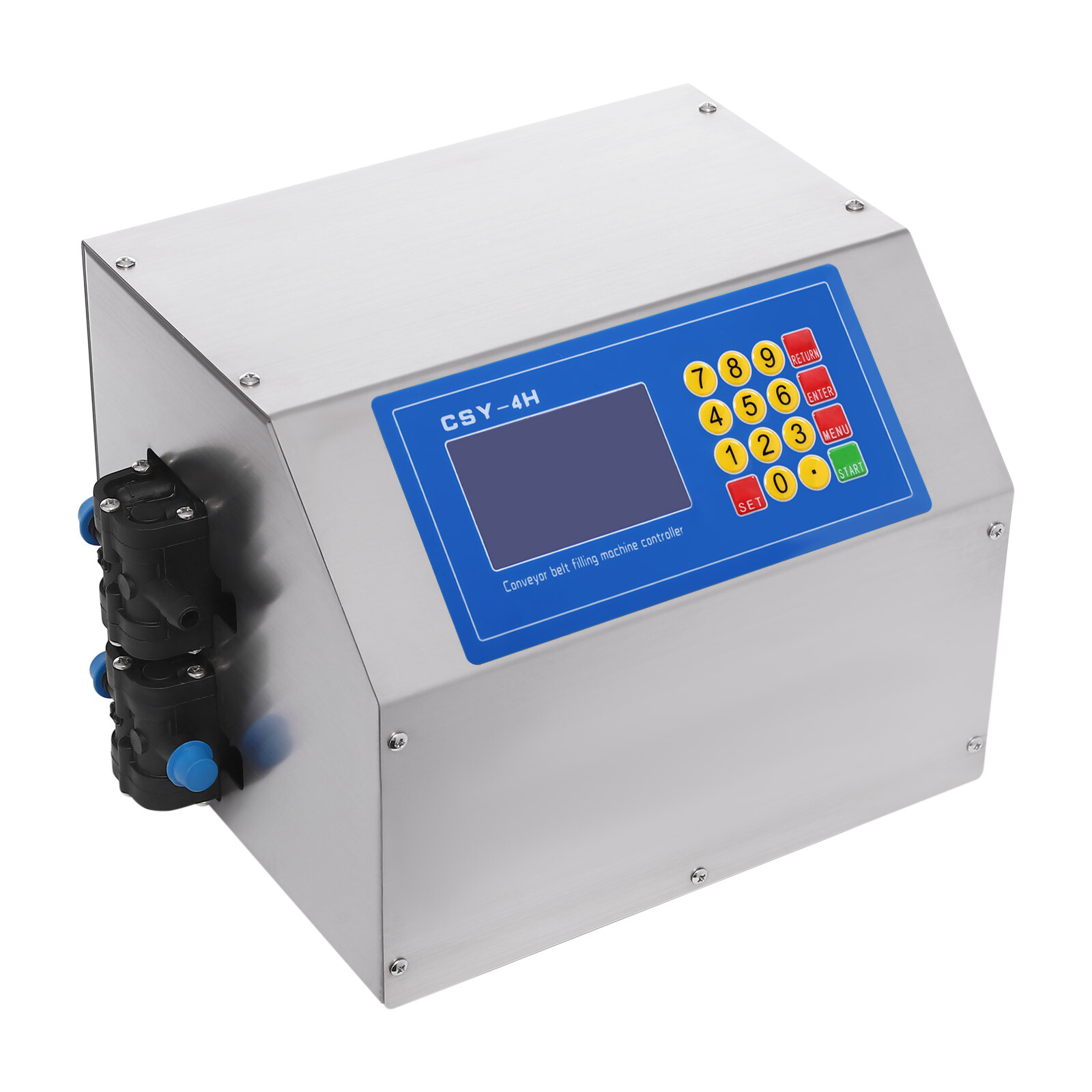 4-Head Automatic Liquid Filling Machine 10-500ml Bottle Filler Mini Filling Line