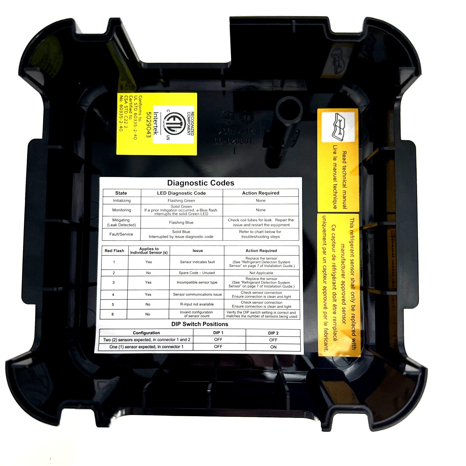 Lennox 27A02 Low GWP Refrigerant Detection System Non-Comm Blower 107959-01 Part