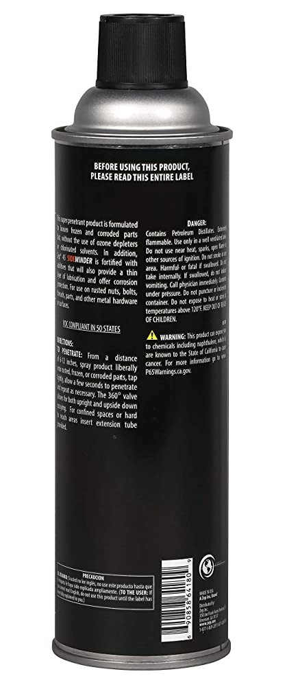 Zep 45 Sidewinder Super Penetrant – 14 oz (Case of 12) – B41801 – Penetrating