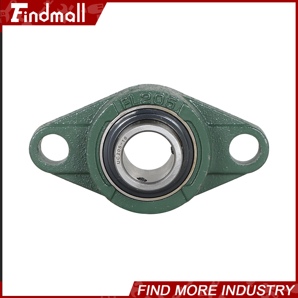 10PCS UCFL205-16 Pillow Block Flange Bearing 1″ Bore 2 Bolt Solid Base