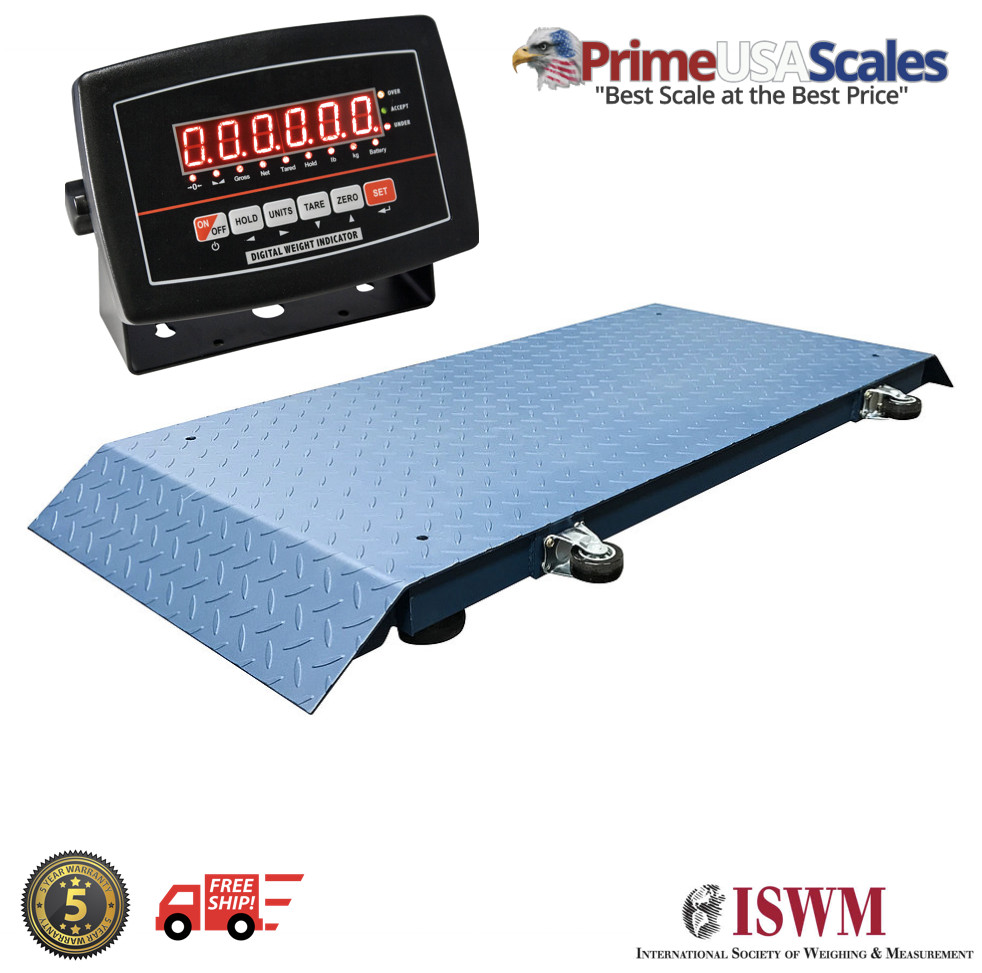 Livestock Scale 2,000 x 0.2 lb Platform size 48″ x 20″ Animal Weighing Scale