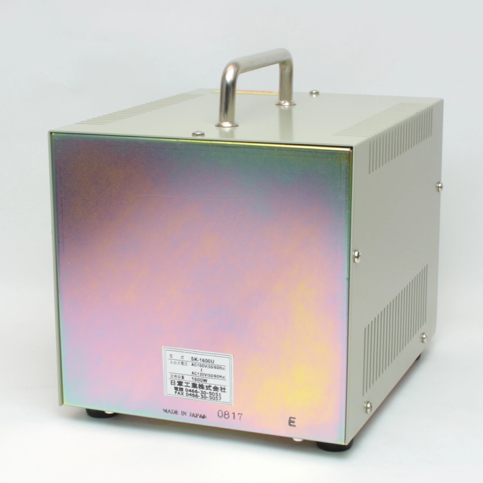 NISSYO Voltage Down Transformer NDF-2000U 110V 120V 130V to 100V 2000W Japan New