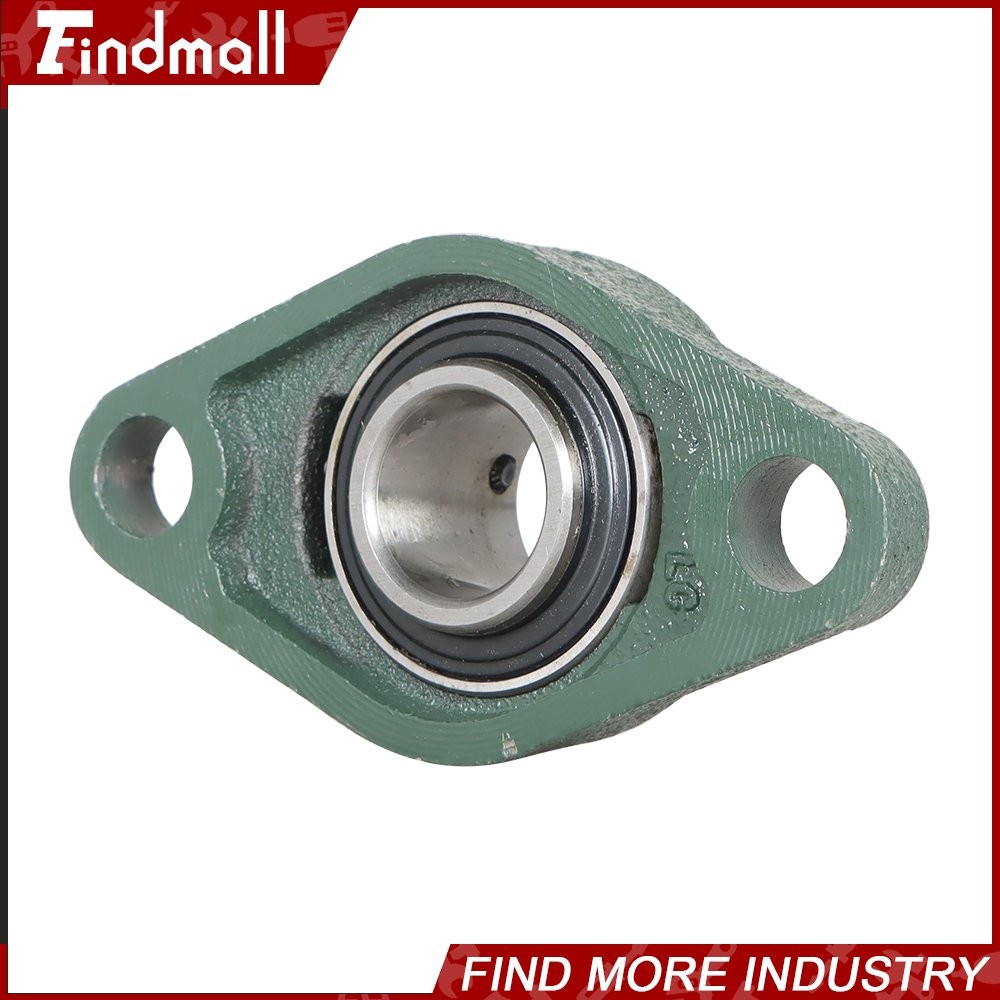 10 PCS UCFL205-16 Pillow Block Flange Bearing 1″ Bore 2 Bolt Solid Base