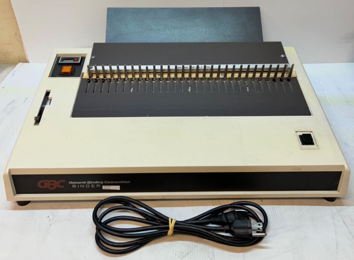 GBC Electric Binder 110EB-2, 173-W 60Hz 2-A 1-Phase 115V USA Commercial T01021