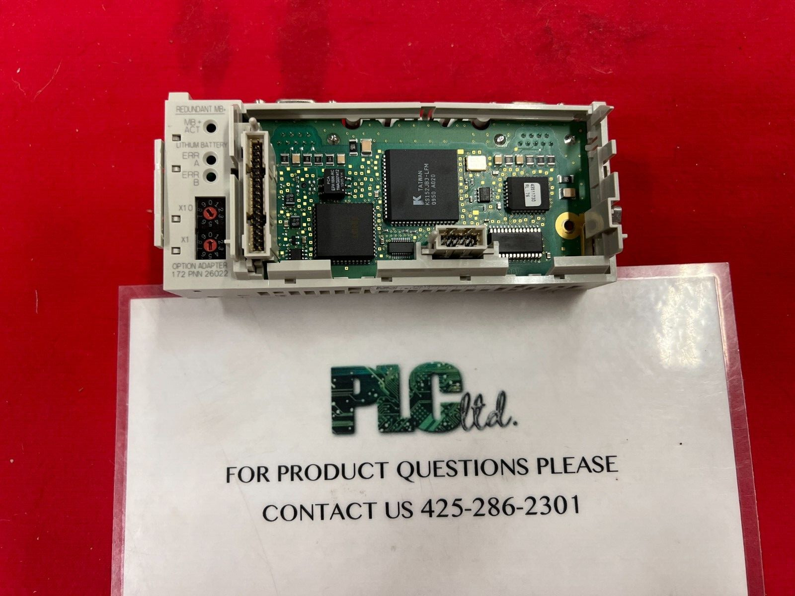 172PNN26022 Modicon Momentum Option Adap 172-PNN-260-22. 1 YEAR WARRANTY