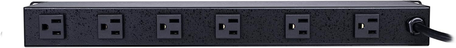 CyberPower CPS1215RMS 120V/15A 12 Outlets 1U Rackmount Surge Protector