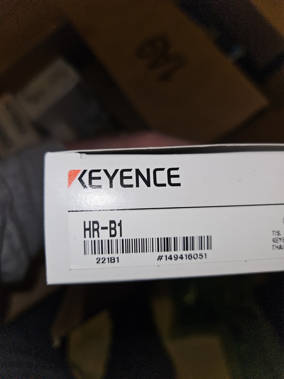 Keyence HR-B1 Lithium Ion Battery Pack For Handheld Code Reader 3.7V 2400mAh