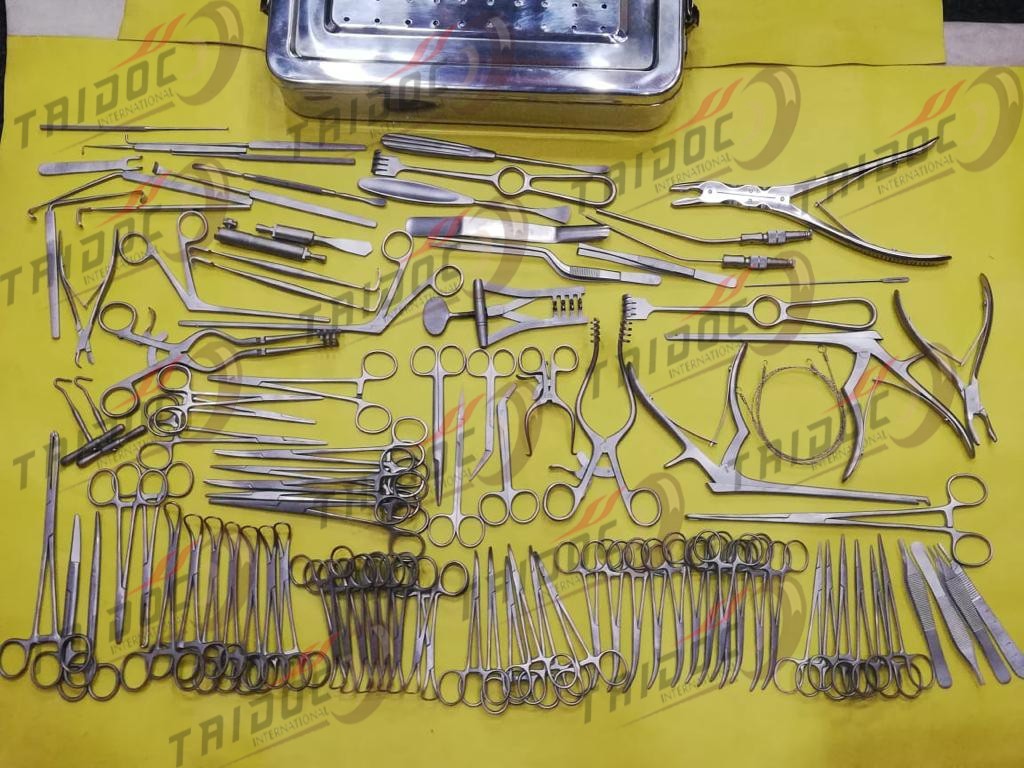 Basic Craniotomy Instrument Set Of 98Pcs Neurosurgery Instruments Neuro Spine