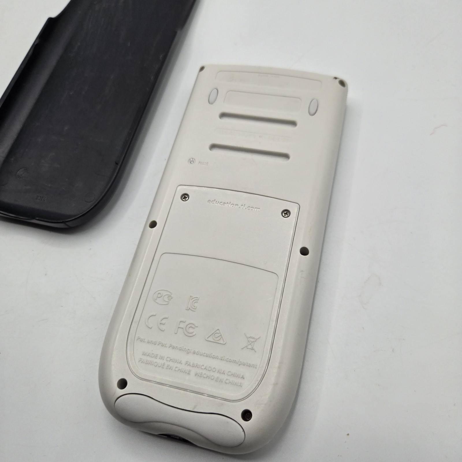 TI-84 Plus C Silver Edition Graphing Calculator Texas Instruments-No Charge Cord
