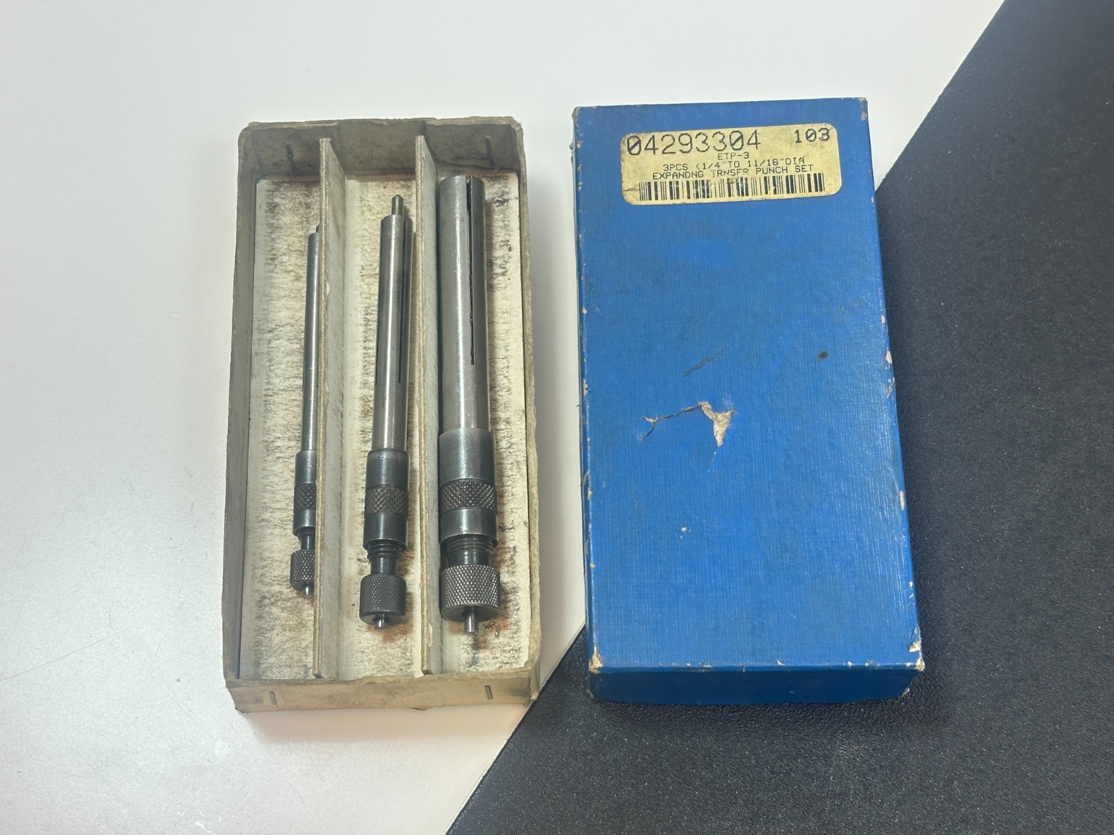 Value Collection ETP-3 3pc 1/4-11/16 Diameter Expanding Transfer Punch Set