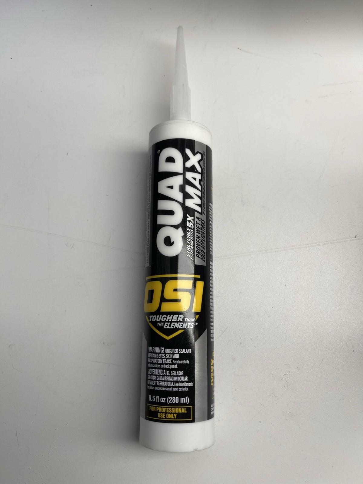OSI Quad Max Window Door & Siding Sealant 9.5 oz. White