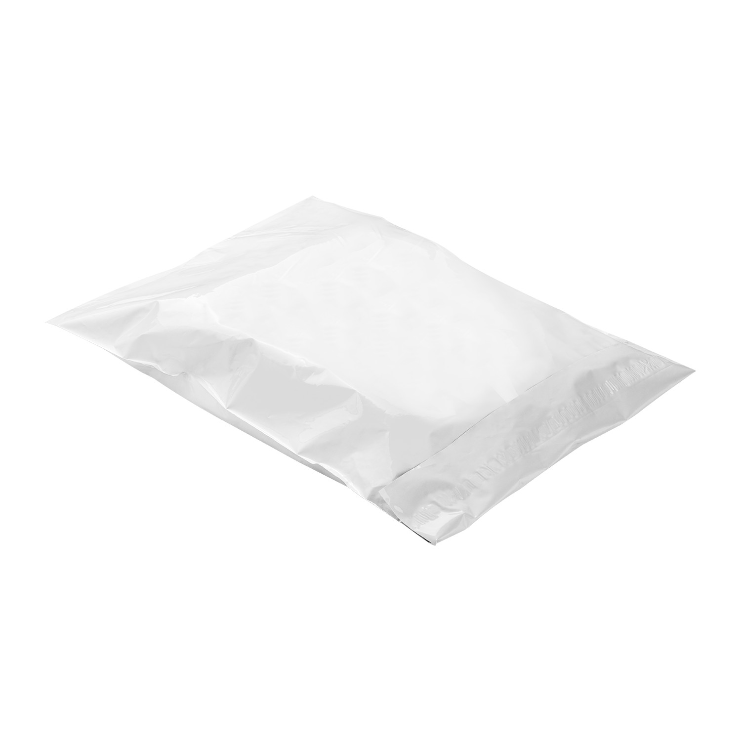 Karat 11”x15” Poly Mailers White, Tamper-Evident Adhesive Closure – 500 pcs
