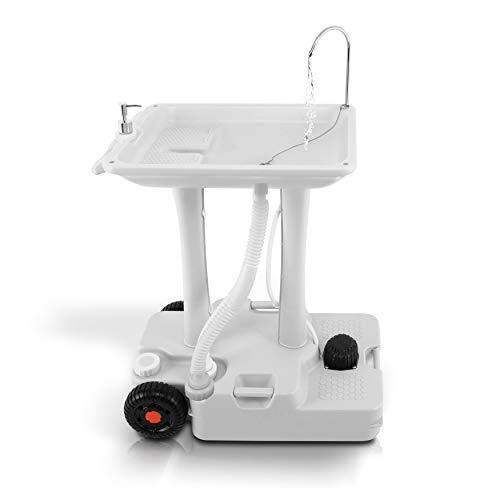 SereneLife SLCASN25 Portable Camping Sink w/Towel Holder