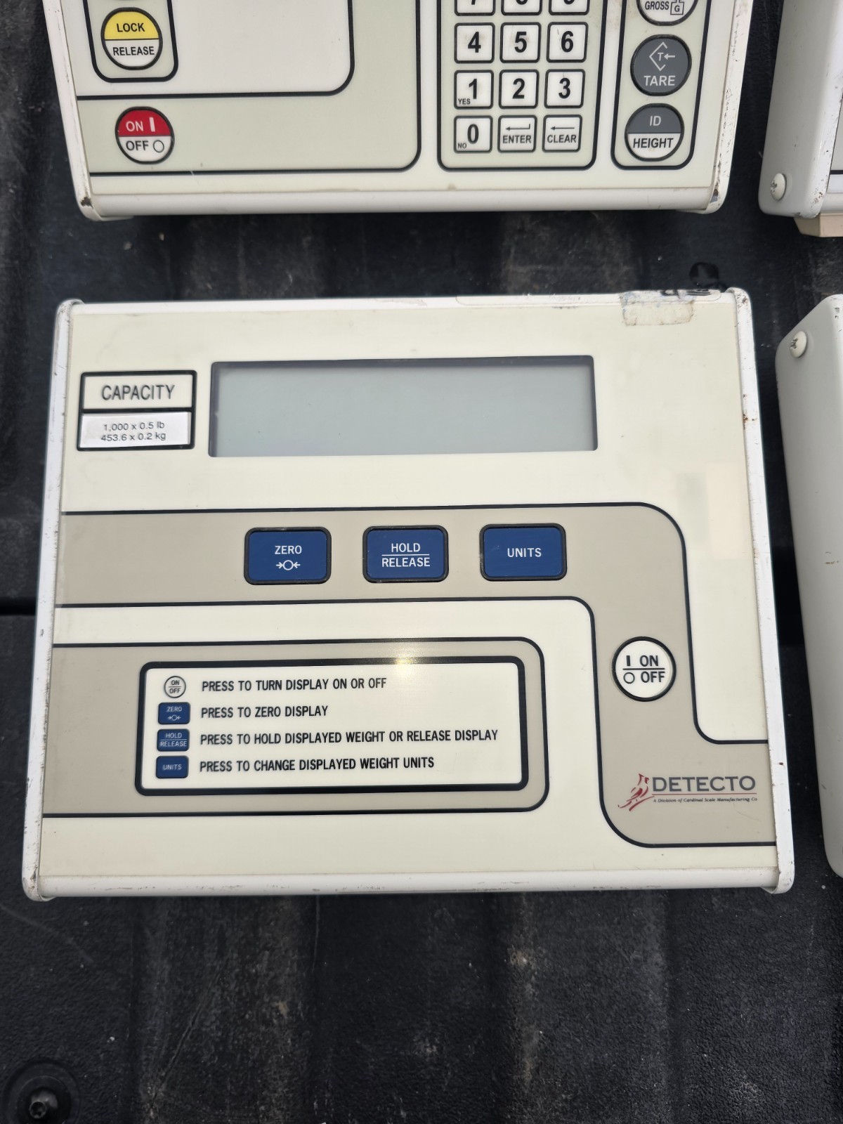 6x Detecto CR1000D Wheelchair Scale 1000lb Medical Platform Scale + Parts Unit