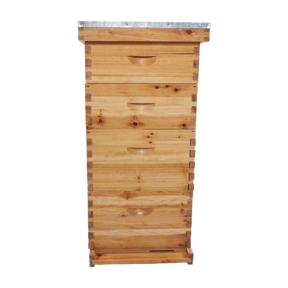 4 Layer Complete Beehive Box 8 Frame Complete Bee Hive Starter Kit With Frames
