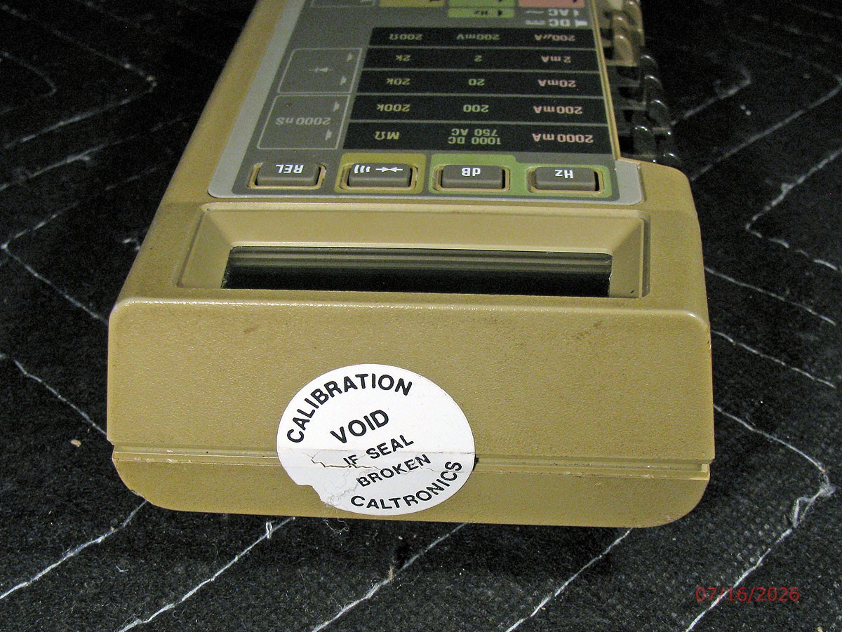Fluke 8060A True RMS Multimeter