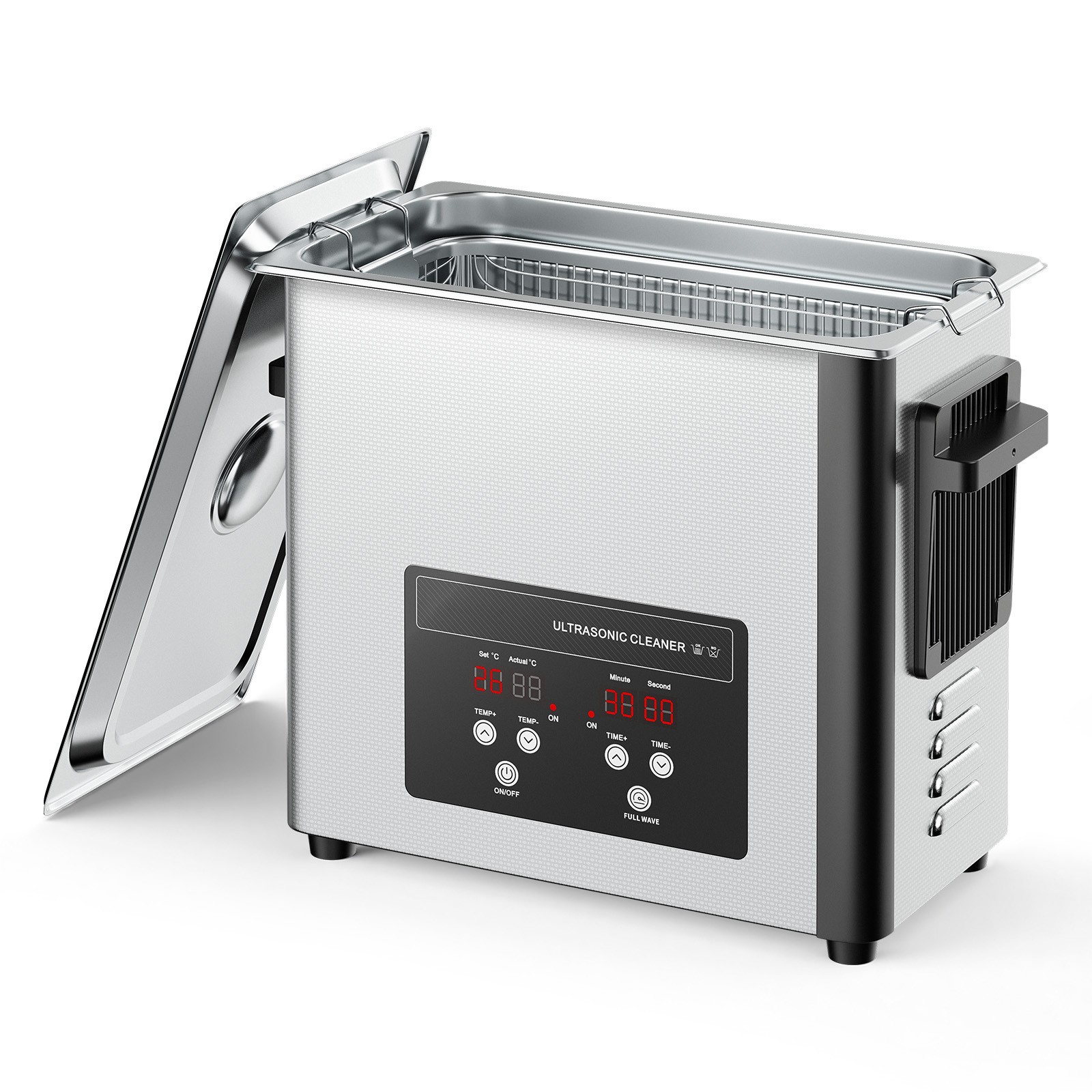 Uimoso 6L Ultrasonic Cleaner with Digital Timer & Heater Jewelry Cleaner 120W