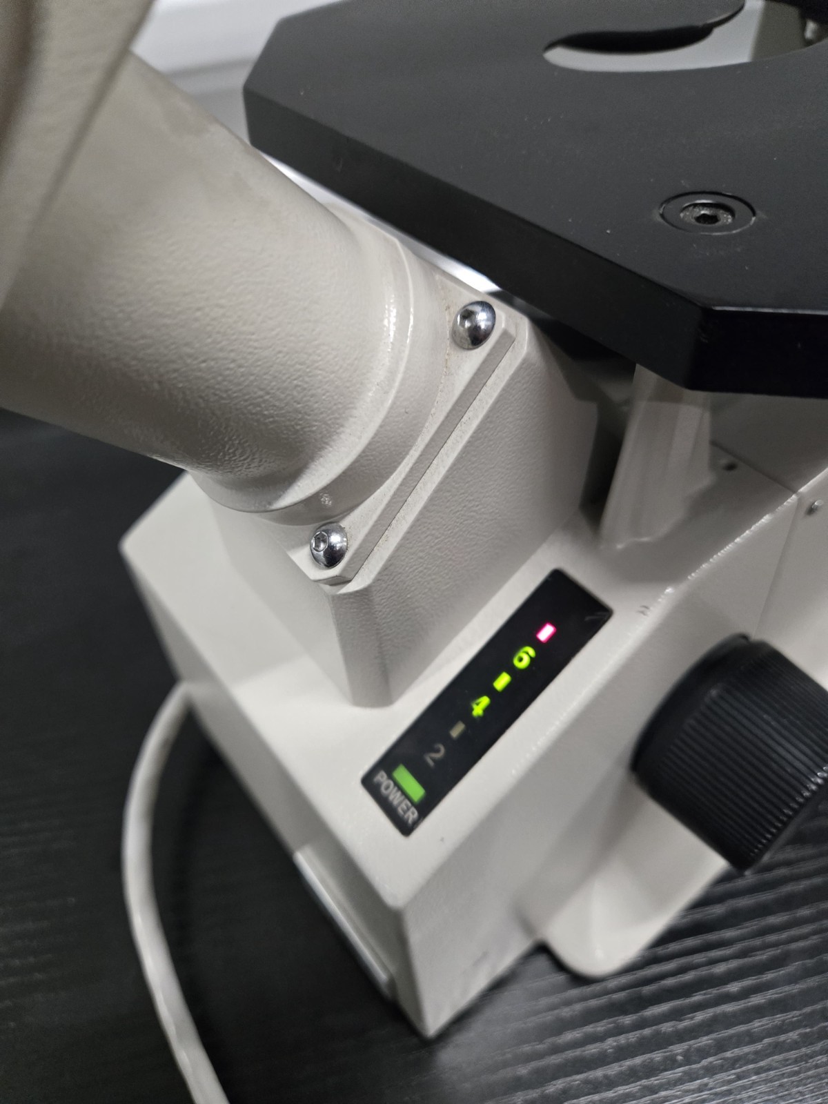 Nikon TMS- F Inverted Phase Contrast Trinocular Microscope Works Great 3 Obj