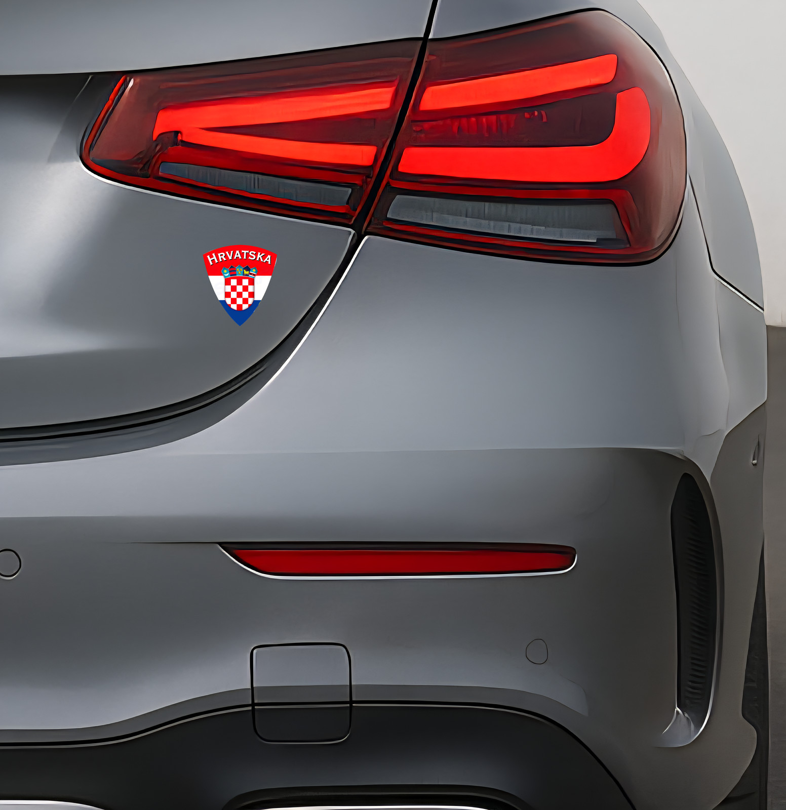 Croatia Hrvatska Croatia Coat of Arms Sticker – Croatia Coat of Arms Sticker – 4.5