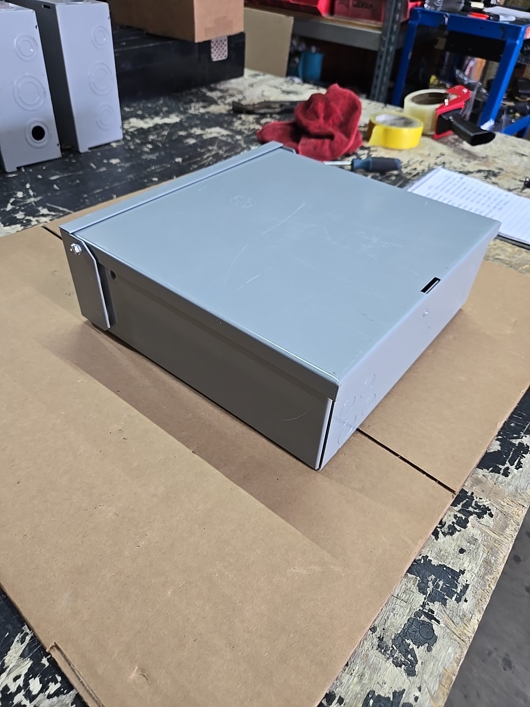 GE PowerMark Gold 125A Outdoor Load Center TLM812RCUP MLO