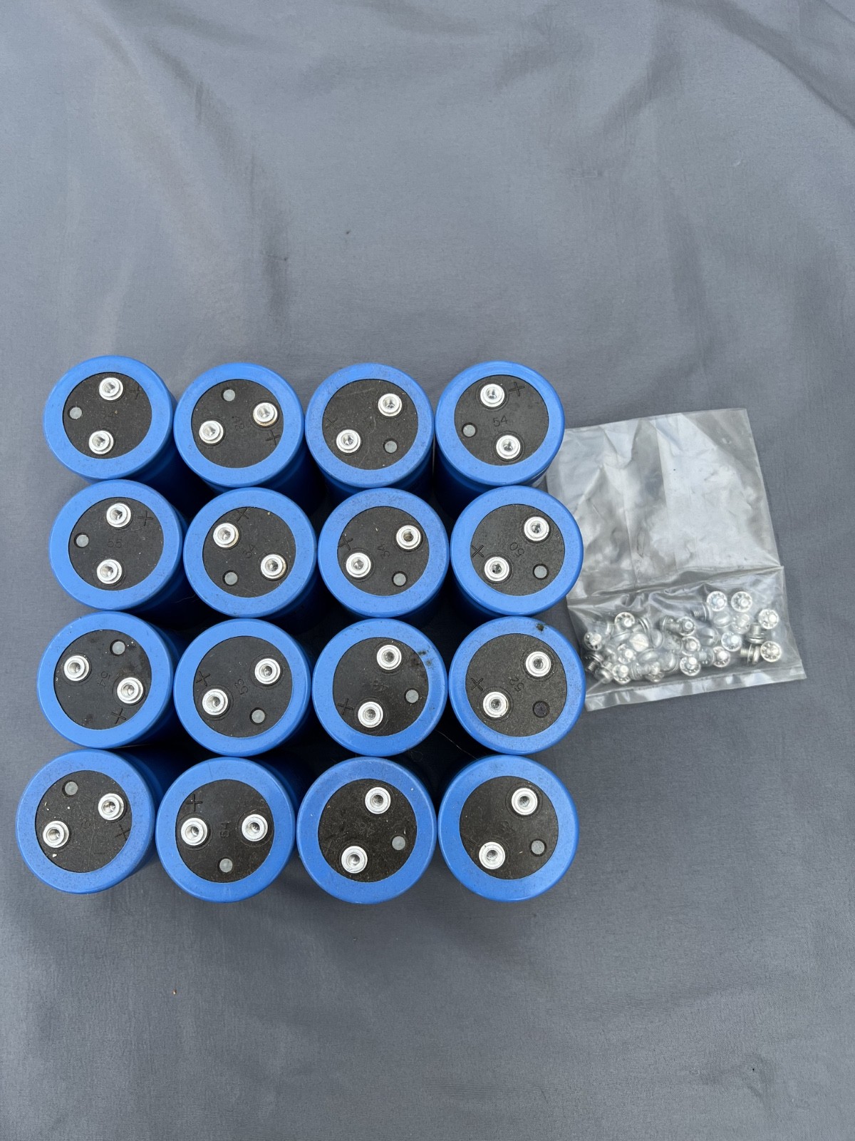 RF AMP Parts – 220uf Electrolytic Capacitors – 450v – Lot of 16 – New