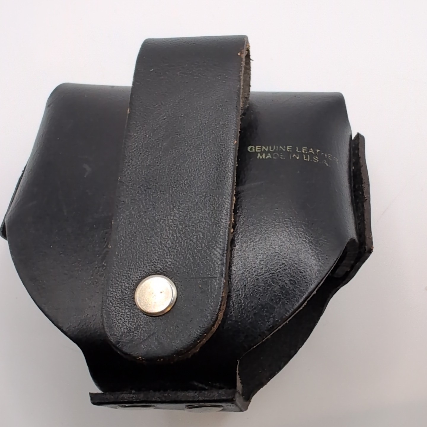 Genuine Leather Made in USA Standard Handcuff Belt Pouch