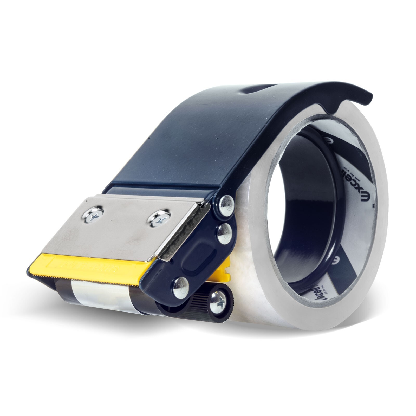 Excell Handheld Safety Tape Dispenser for 2″ Tape 3″ Core, Heavy Duty w/o Tape