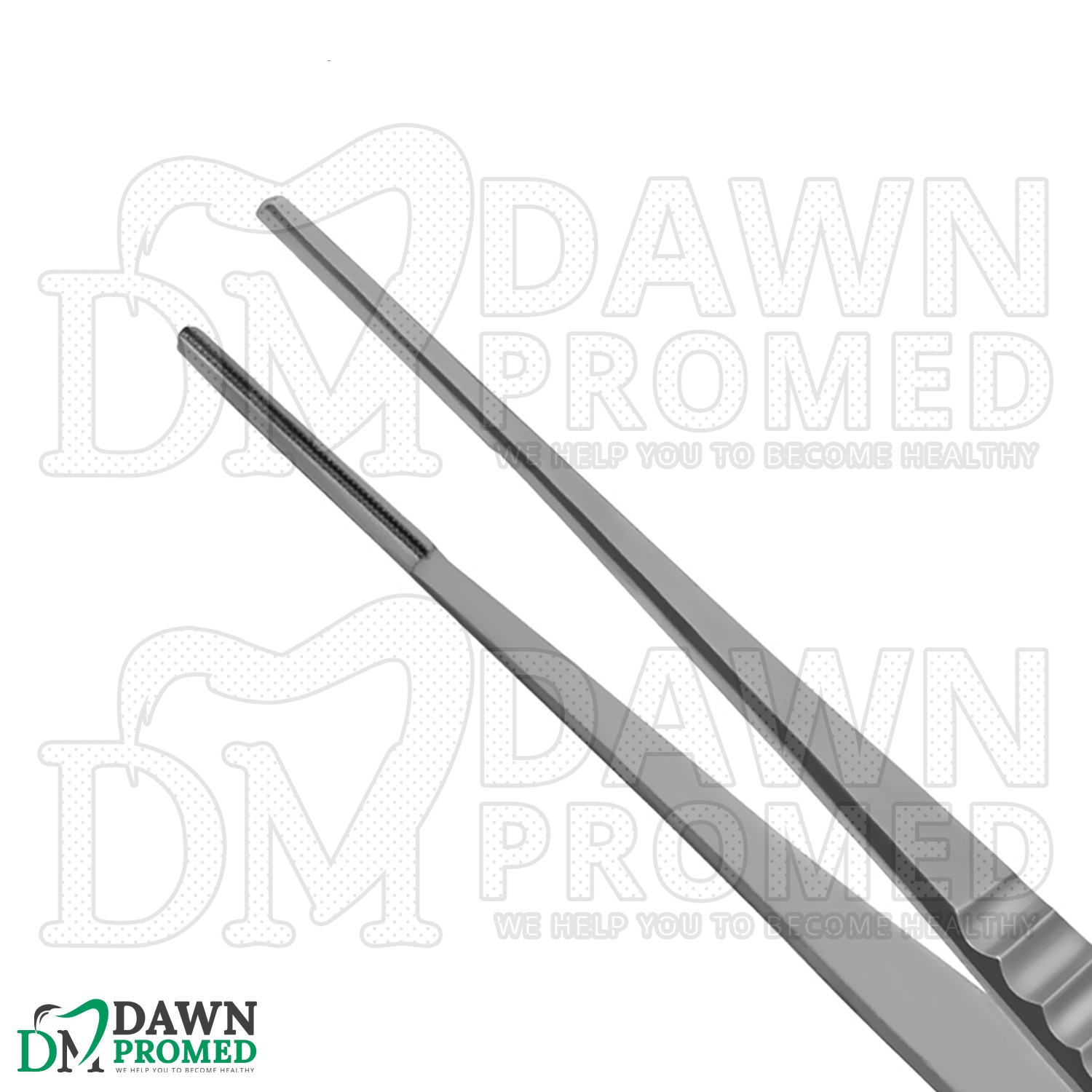 6 Pcs Debakey Artery Tissue Forceps 1×2 Teeth 6,7,8,9,10,12″ Gold Handle Set