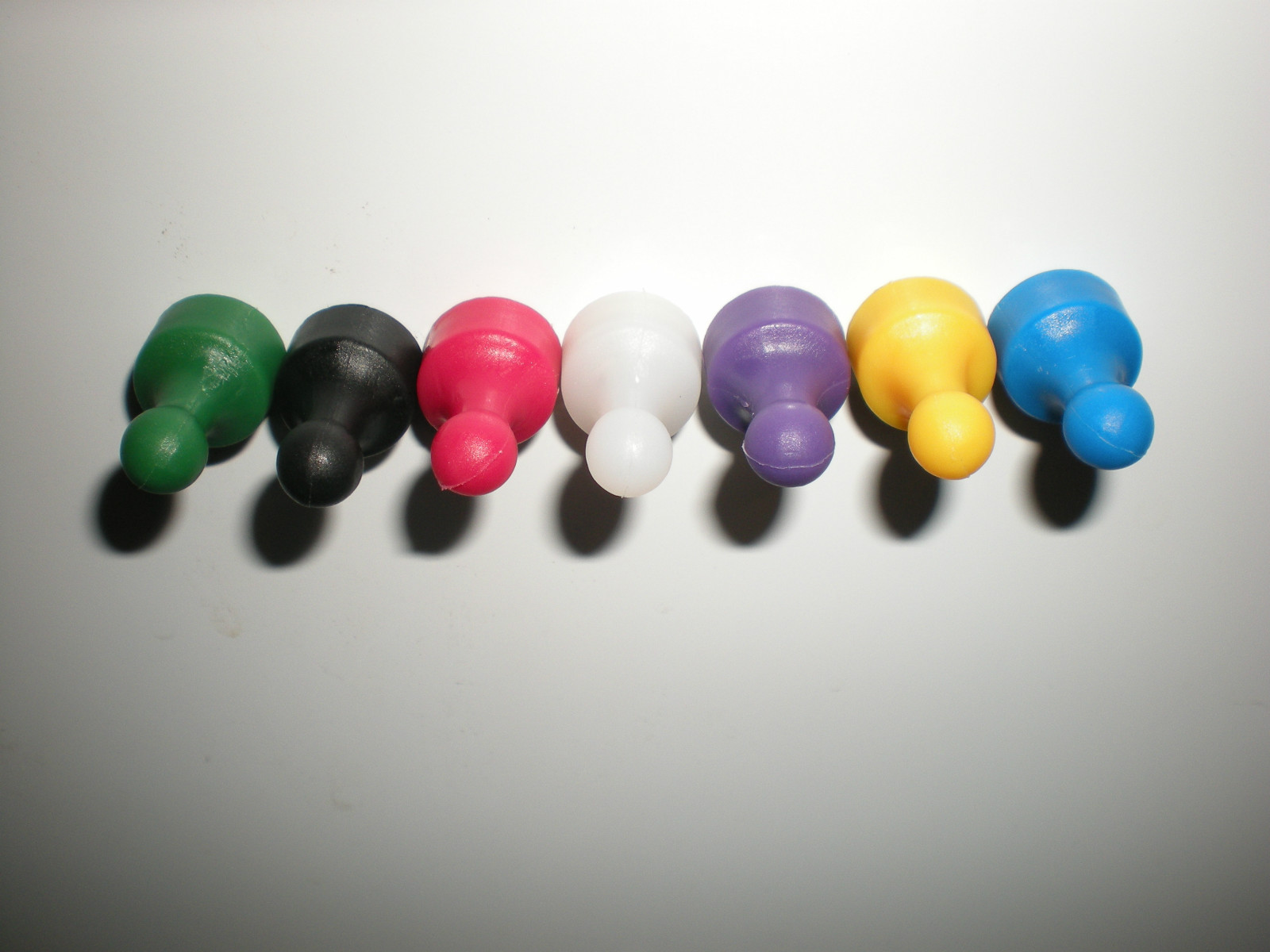 Refrigerator & Desk Pushpin Magnets – Rare Earth – very strong magnets -7 pieces