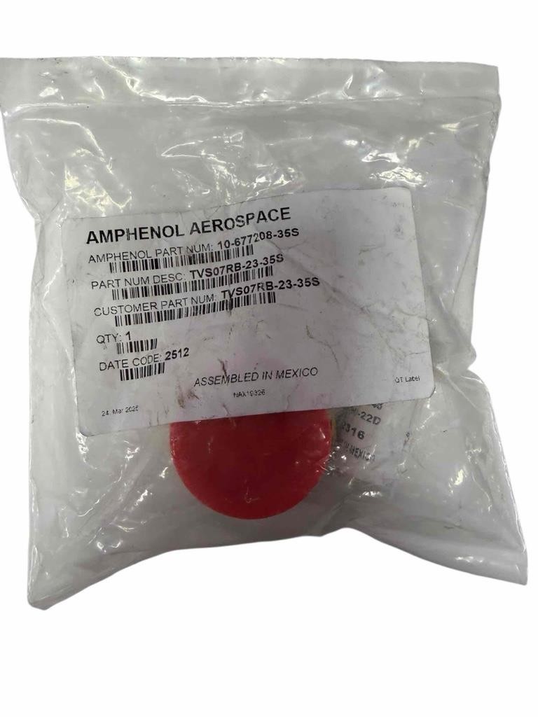 NEW Amphenol Aerospace 10-677208-35S TVS07RB-23-35S Contacts 10-597270-721