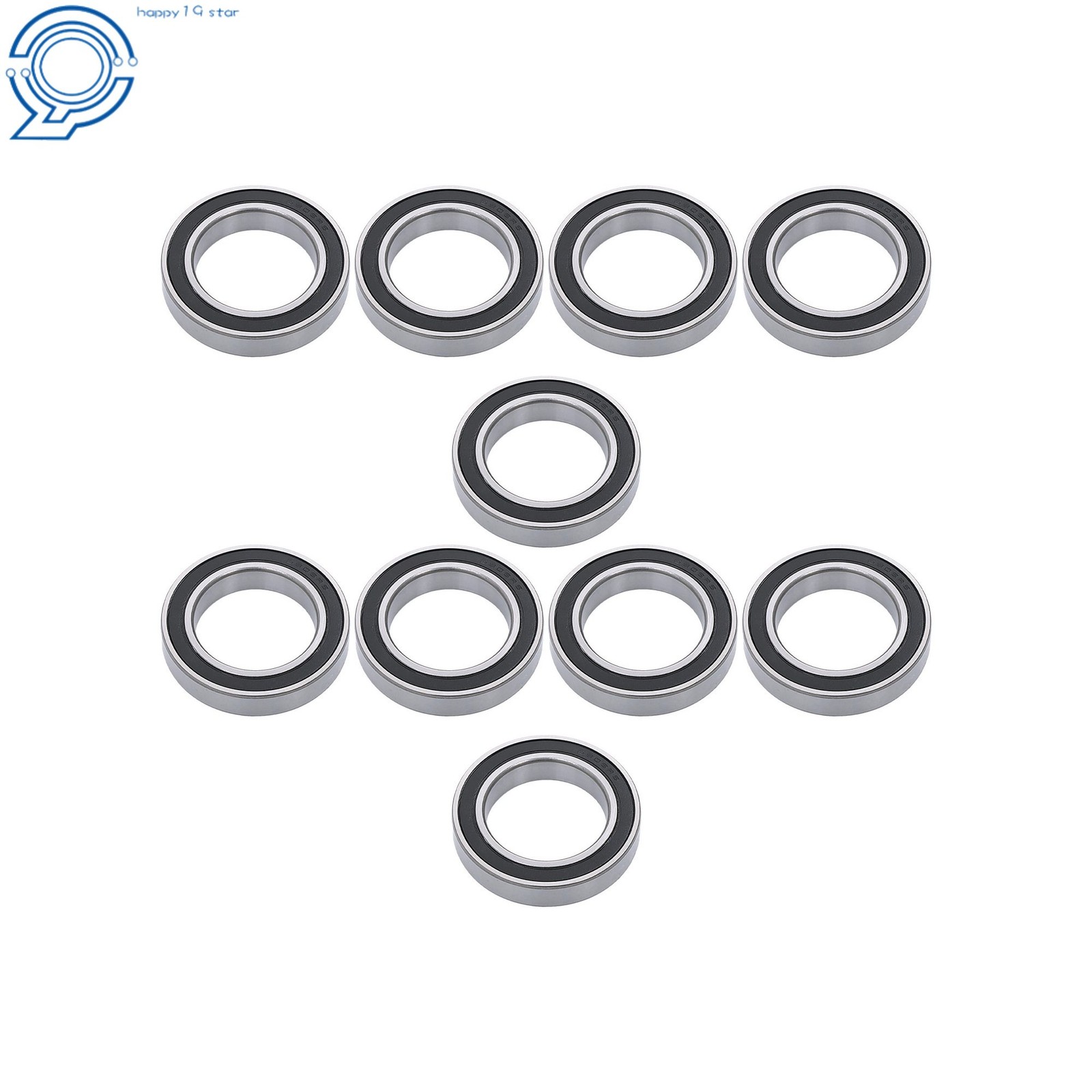 6908-2RS Deep Groove Ball Bearings 10pcs 40x62x12mm Sealed