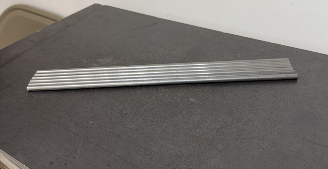 12L14 Steel Round Rod 1/4″ x 12″ – 6 Pack – Machinable Bar Stock for CNC/Lathe