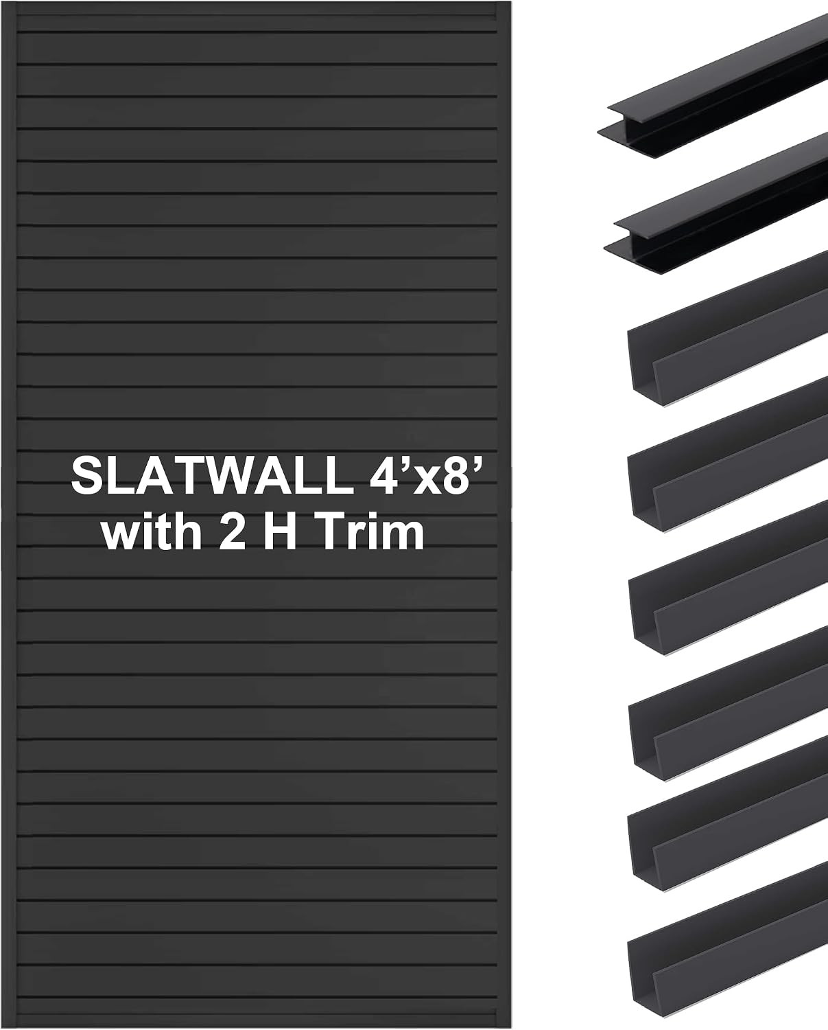 Slat Wall Paneling Garage Wall Organizer, Slatwall Panels Garage Tool Organizer