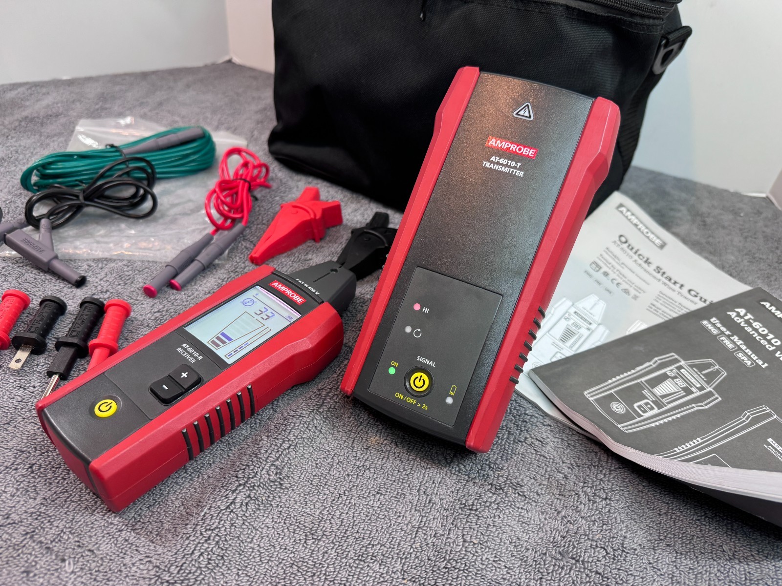 Mint – Amprobe AT-6010 Advanced Wire Tracer Kit CAT III 600V (LotA2)