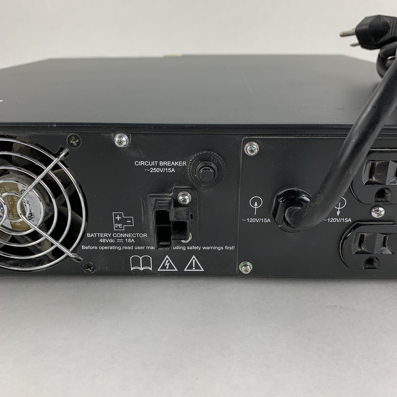 Emerson Liebert GXT3-700RT120 UPS System 700VA 120V No Batteries Tested