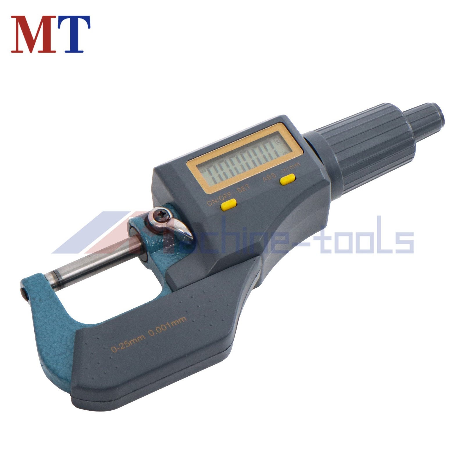 0-25mm Caliper Carbide Tip Digital Electronic Outside Micrometer 0-1″ 0.00005″