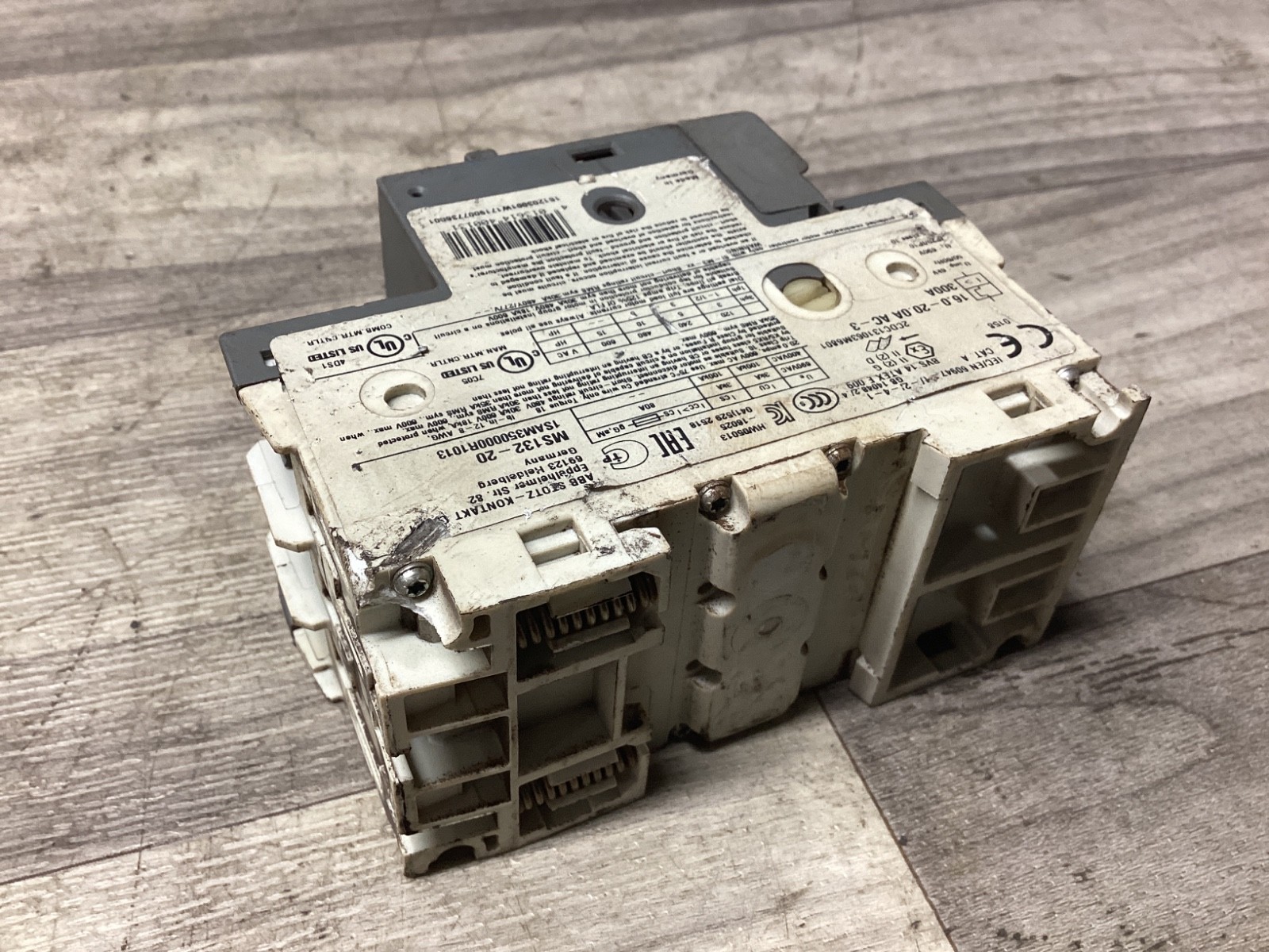 ABB Allen Bradley MS132 Manual Motor Starter. #100N115