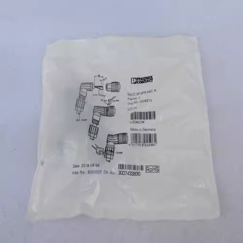 1pcs New PHCENIX CONTACT SACC-M12FR-5SC M 1508213