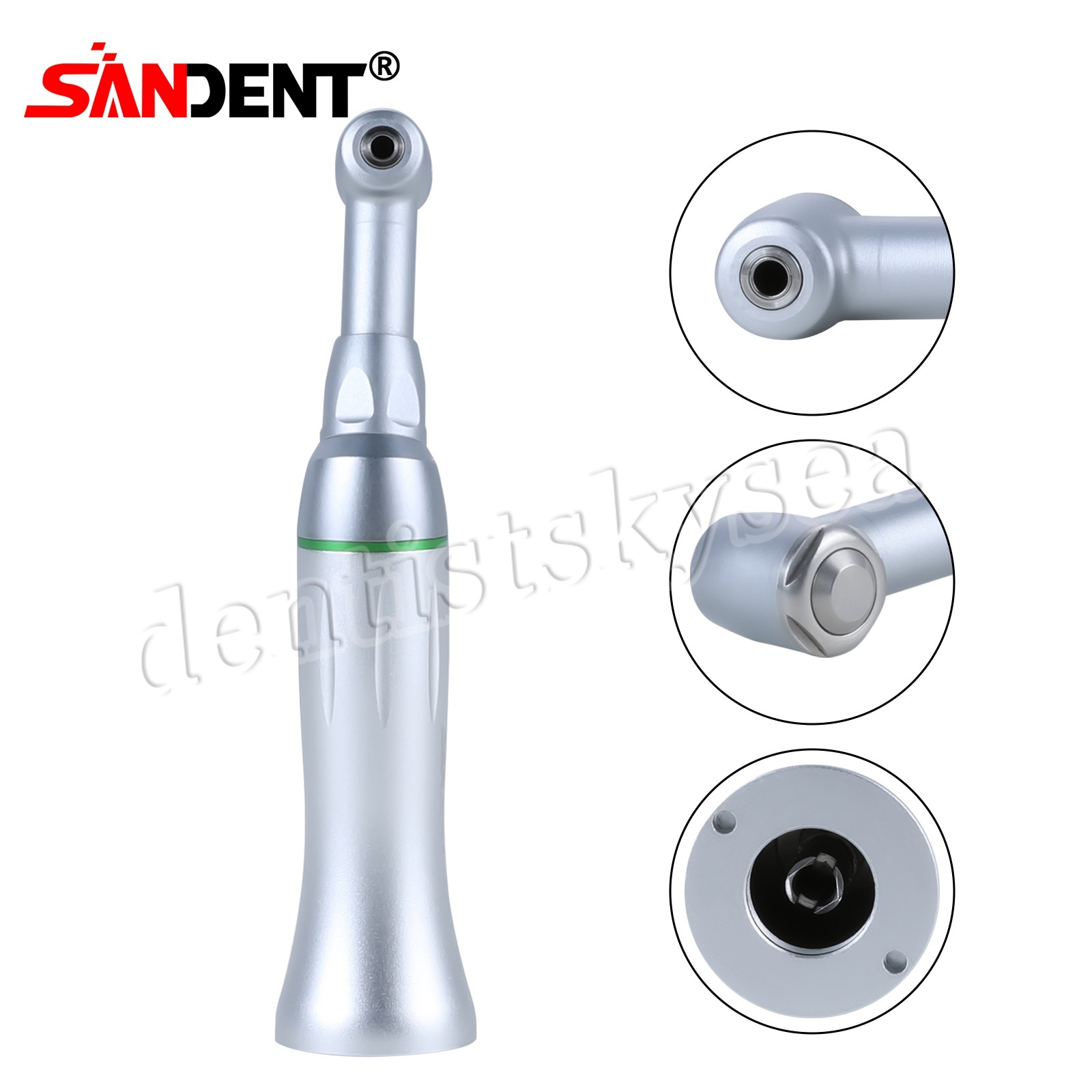 1-10 Dental 16:1 Reduction Endo Contra Angle Handpiece Push Button fit