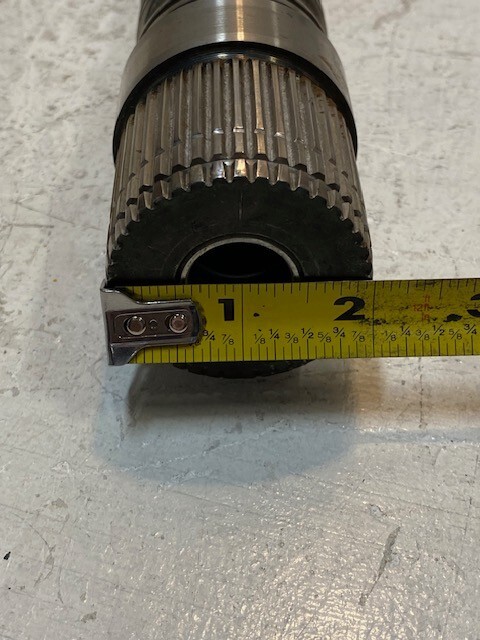 Input Shaft 18-1/2″ Long 52mm OD End 41 Teeth 20mm ID 30mm OD End 33 Teeth