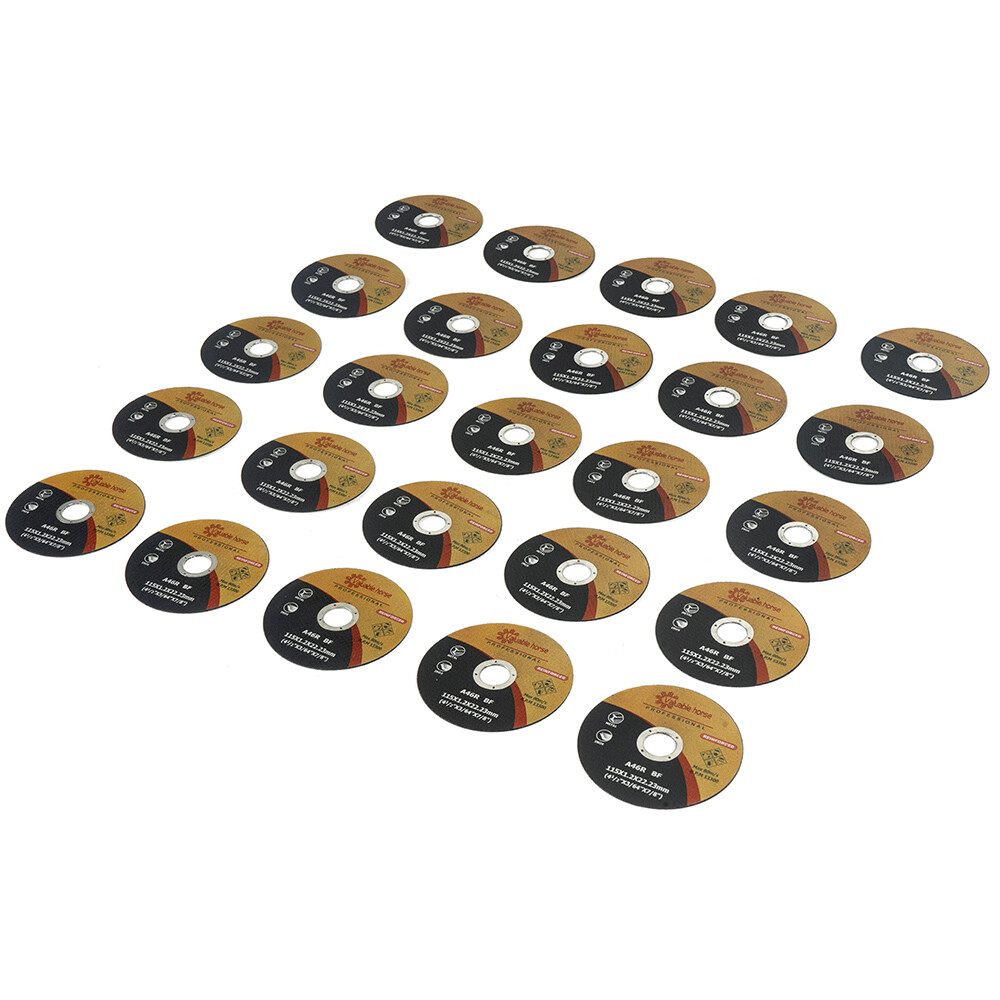 100 Pack 4.5 inch Cutoff Wheels 4.5 Cutting Discs Stainless Steel & Metal