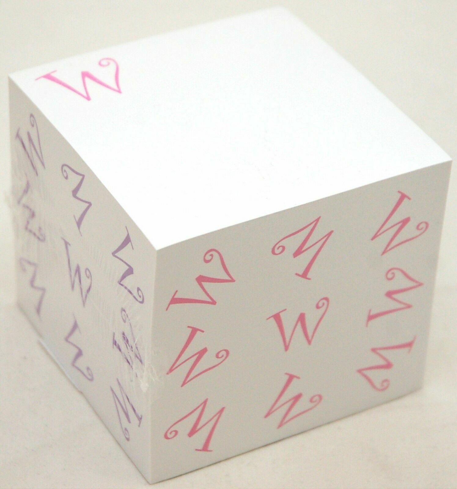 2400 Post-It SHEETS Notepad The Letter W White Sticky Notes 3″ Square Office NEW