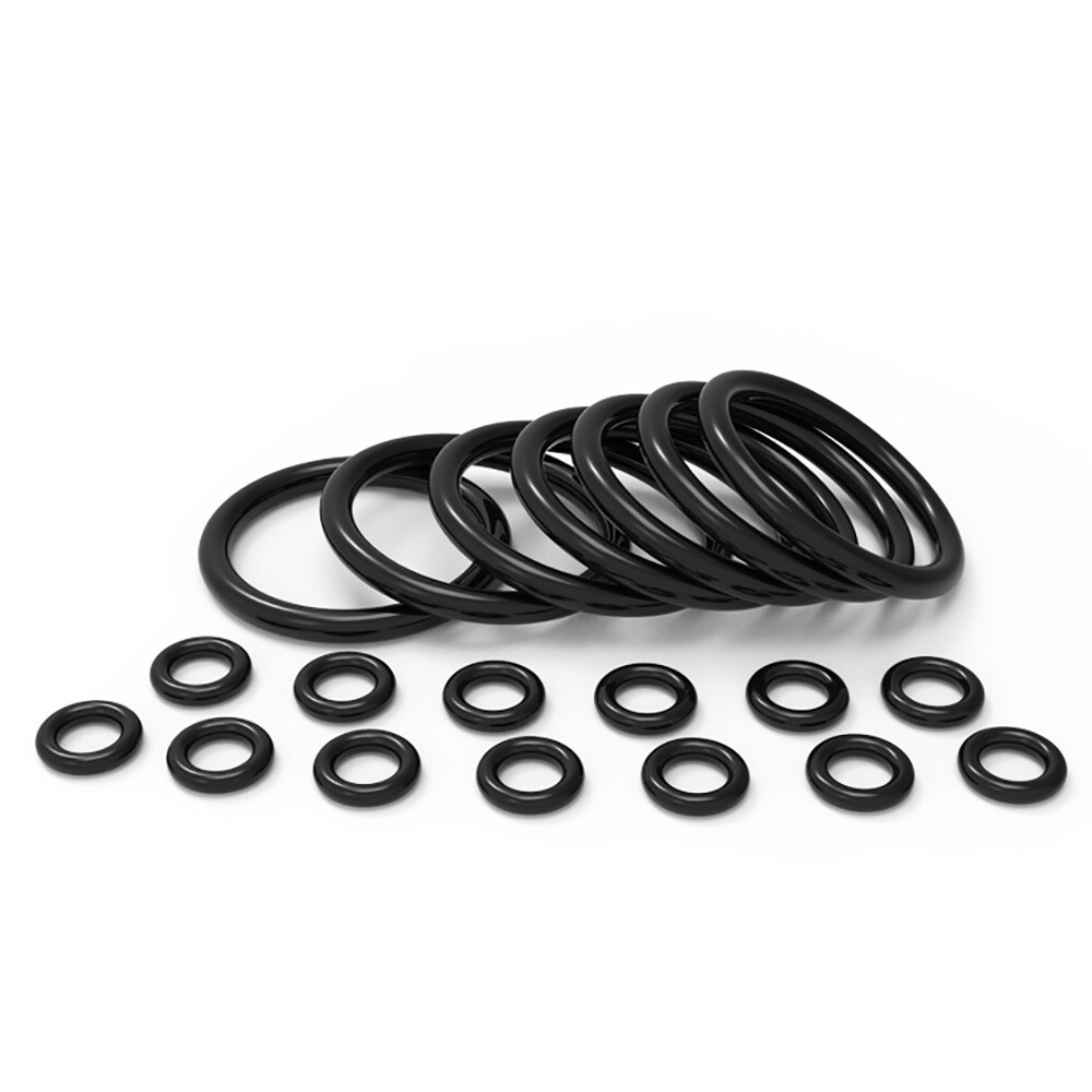 O-Rings 4mm Cross Section NBR Nitrile Rubber 12mm~450mm ID Oil Resistant Seals