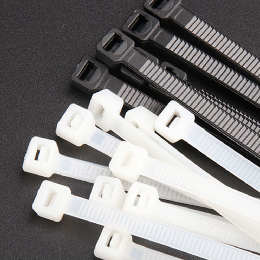 Cable Ties Nylon Wrapped High Quality Sturdy White/Black 100/120mm – 450/500mm