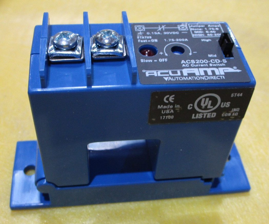 AutomationDirect AcuAMP ACS200-CD-S AC current switch